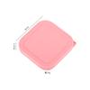 Copo para Molho de Aço Inoxidável 304 com Tampa Quadrada de Silicone 180ML Portátil para Piquenique ao Ar Livre Lanche Camping Recipiente para Temperos