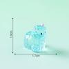 Micro Paisagem Criativa Fofa Luminous Alpaca Fofa Grão Saco Cego Decorações DIY Acessórios Mini Desktop Pequenos Enfeites