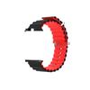 Adecuado para apple watch8 Ultra Watch Correa de Silicona Marina Correa Marina de Dos Tonos Punto