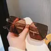 Nuevas Gafas de Sol para Mujer de Alta Gama Estilo Coreano, Anti-UV, Protector Solar, Gafas de Conducir, Gafas Poligonales de Montura Grande