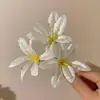 Grampo de Pato Borboleta Orquídea Dopamina de Verão para Mulheres, Presilha Floral Doce, Grampo de Cabelo Exquisito de Alta Qualidade, Acessório de Cabelo Estilo Feriado