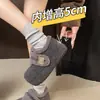 Zapatos de Algodón Peludo, Zapatos de Invierno Birkenstock, Zapatos Birkenstock con Peluche Añadido, Estilo Retro para Niñas, Que Aumentan la Altura, Zapatos Cálidos sin Cordones, Peluche para Uso en Exteriores