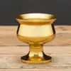Copo de Vinho de Buda Todo em Cobre Casa Salão de Buda Frente Adoração Deus da Riqueza Guanyin Copo de Água Sagrada Xícara de Chá de Latão Suprimentos de Buda