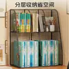 Estantería de escritorio, Gabinete de almacenamiento en capas para escritorios de estudiantes, Estante de almacenamiento de libros, Atril