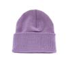 2025 Nuevos Sombreros de Color Sólido de Moda en Stock Gorros de Punto con Placa de Luz Acrílica Sombreros para el Frío Fabricante de Gorros de Punto
