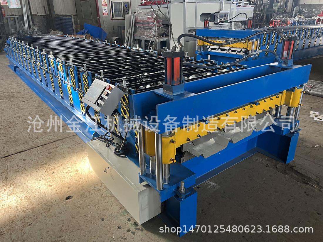 现货销售加宽840/900型压瓦机 全自动快速压瓦机设备