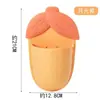 Prateleira de armazenamento de milho suporte de pasta de dente para banheiro porta-escova de dentes sem furos caixa de armazenamento de parede para banheiro tubo de armazenamento de pente