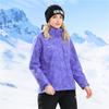 Ropa de Montañismo Tres en Uno para Hombres y Mujeres, Forro Polar Camuflado, Conjunto de Dos Piezas, Ropa de Montañismo de Polar, Tops de Invierno para Parejas