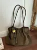 Bolso de mano para mujer de diseño nicho transfronterizo, moderno y versátil, bolso tote de alta gama, estilo simple y artístico, bolso de hombro de gran capacidad
