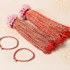 Nuevo Estilo Festival del Bote del Dragón Cuerda de Colores Envuelto Zongzi Accesorios DIY Pulsera Colorida Accesorios Pulsera de Bebé Colgante Adorno Colgante