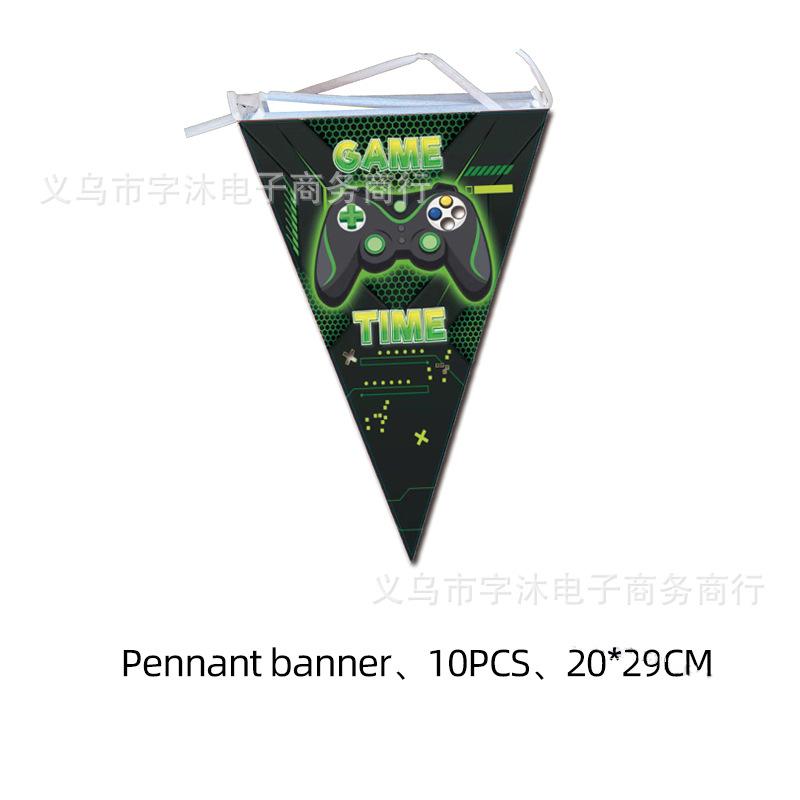 游戏手柄-绿-三角旗11