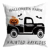 Funda de almohada de Halloween nueva transfronteriza de Amazon decoración navideña para el hogar cojín de mesita de noche sofá sala de estar funda de cojín