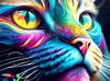 Pintura de diamantes de comercio exterior transfronterizo de Amazon, nueva pintura decorativa de animales a color, hecha a mano, con pegatinas de diamantes.