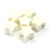 Cuentas de Color Sólido Acrílicas Flores Macarrón Corazón Estrella de Cinco Puntas Cuentas Sueltas Pulsera DIY Accesorios para Joyería Cuentas de Gelatina