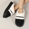 Comercio electrónico transfronterizo Amazon otoño e invierno japonés rebote lento esponja viscoelástica lana pareja interior algodón pantuflas