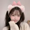 Diadema linda y divertida de felpa para lavarse la cara para hombres y mujeres, nuevo modelo 2026, diadema especial para aplicar maquillaje y mascarillas faciales, no estrangula el cabello