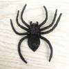 Araña grande de simulación Araña grande de Halloween Araña de plástico 9.5*10 * 1.3cm Araña grande negra