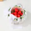 Cesta de Flores de Casamento Renda com Cabo de Pérola Estilo Europeu Cesta para Jogo de Flores da Daminha Cesta de Mão de Rattan com Renda Estilo Princesa