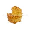 Ventas Directas de Fábrica de Citrino Tres Tesoros Sapo Dorado Cristal Tres Tesoros Sapo Dorado Cristal Amarillo Dorado Tres Tesoros