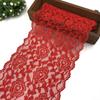 Fábrica directa de Yiwu textiles para el hogar accesorios DIY para ropa 14 Colores 18cm encaje de rosa elástico al por mayor en stock
