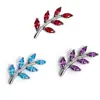 Aretes de piercing en forma de rama de aleación de titanio con circonita marquesa, engaste de garra, para nariz, para labio, venta directa del fabricante, en stock para venta al por mayor