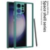 Compatible con la carcasa del teléfono móvil Samsung S24Ultra, carcasa espacial transparente 2 en 1 S24 24 + funda protectora resistente a caídas transfronterizas.