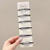 Pinza BB mate simple 2026 nuevo estilo pinza para el cabello para mujeres, pinza de flequillo lateral de alta gama, pasador de flequillo para la frente, accesorio para el cabello