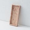 Bandeja Nórdica Rectangular de Mármol Jabonera Bandeja de Almacenamiento para Cepillos de Dientes Peine Bandeja para Cosméticos Joyería Limpiador de Manos Bandeja de Baño