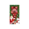 Navidad Año Nuevo Pareados Tela de Fondo Ancho de Puerta Cubierta de Puerta Bandera de Jardín Decoración Exclusiva de Comercio Exterior de Amazon Arreglo