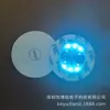 Pegatinas para botellas de vino luminosas de cóctel de cerveza caliente transfronterizas Posavasos luminosos LED Pegatinas para tazas logo imprimible