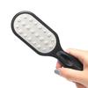 Lixa Dupla Face de Aço Inoxidável para Pedicure, Faca de Pedicure para Remover Pele Morta, Placa Esfoliante para Pés para Reparar Calos, Escova para Lavar os Pés e Ferramenta Moedora de Pés