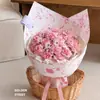 Papel de Envoltura para Ramo de Flores de Papel con Flor de Nube Estampada en Tinta Shangjin Papel de Envoltura Impermeable con Estampado de Flores Creativo Tienda de Flores para Manualidades al por Mayor