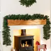Fábrica de Origen 2025 Rattan Navideño Mezclado Engrosado Encriptado de Aguja de Pino Decoración de Arrangement para Ventana de Casa Mesa