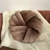 Cojines Decorativos Hechos a Medida Directamente de Fábrica, Cojín para Sofá con Bola de Nudo Trenzado de Tres Hilos Estilo Ins, Cojín para Asiento Estilo Nórdico
