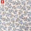 Popelina de Algodón 40S Tejido Estampado Reactivo Elegante Floral de Hoja Pequeña Estilo Pastoral Materiales para Ropa de Mujer y Ropa de Niños Venta al Mayoreo en Existencia