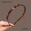Diadema de acetato con corona alta y diseño ondulado para mujer, nuevo modelo 2026, con dientes, antideslizante, no oprime el cabello al lavarse la cara, hace que la cara parezca más pequeña