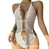 2026 Nuevo Comercio Exterior Transfronterizo Amazon Más Vendido Elegante Atado Sexy Lencería Bodis de Encaje con Forma de Corazón para Mujer
