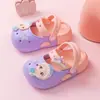 Zapatos Croc para Niñas, Sandalias Lindas de Dibujos Animados para Exteriores, Zapatos de Suela Suave con Punta Cerrada para Niños y Niñas de Todas las Edades