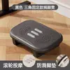 Reposapiés de oficina, pedal de pie para estación de trabajo, taburete antideslizante con masaje y relajación, reposapiés para evitar cruzar las piernas, reposapiés