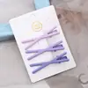 Dopamina estilo coreano simples sem costura clipe lateral marrom leite grampo de cabelo feminino franja lateral clipe de cabelo acessório de cabeça grampo de cabelo para cabelo quebrado