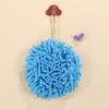 Toalha de Mão de Chenille, Pendurável, Fofa, Absorvente, Espessada, Pano de Limpeza para Cozinha e Banheiro, Bola para Secar as Mãos para Uso Doméstico
