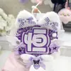 Mercadorias de shows de celebridades, produtos acabados feitos à mão em tecido não tecido DIY, pingentes para ita-bag, adereços de apoio para fãs