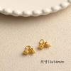 Atrapasueños de oro antiguo de estilo étnico con carácter fu, colgante de loto y durian, pulsera de cuentas, collar y accesorios