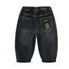 Pantalones Vaqueros para Niños Primavera y Otoño 2026 Estilo Nuevo Pantalones Infantiles Pantalones Casuales de Otoño para Niños Pantalones Cargo Pantalones Largos para Bebé