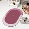 Tapetes de Banheiro Transfronteiriços, Tapetes de Banheiro Fortemente Absorventes de Água, Antiderrapantes, Absorventes de Água, Secagem Rápida e Resistentes a Manchas - Tapetes de Chão de Lama Diatomácea
