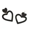 Venta Caliente en Amazon Pendientes de Acrílico de Colores Dopamina Amor Moda Simple Europea y Americana Pendientes Personalizados para Mujeres