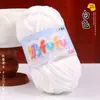 Ovillo de Hilo Hielo Delgado, Muñeca de Terciopelo Dorado Tejida a Mano DIY Suéter, Pantuflas de Ganchillo, Cojín, Bufanda de Tejido, Ovillo de Hilo Suave