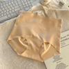 Pantaletas de Cintura Alta con Control de Abdomen Ultrafinas Transpirables Sin Costuras para Mujer con Caderas de Durazno, Máscara de Verano Levantacola de Seda Helada para Mujer