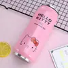 Taza Termo Acero Inoxidable Niños Niñas Estudiantes Vaso de Agua ins Botella de Coca-Cola con Popote Personalizado Creativo Regalo En Caja