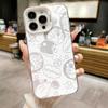 Para Apple iPhone16 Phone Case Casal Bonito Simples Ins Estilo Nicho Desenho Animado Huawei Alto Valor